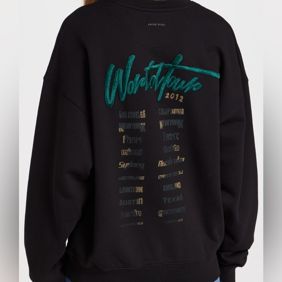 Anine Bing Kenny Panther Sweatshirt - Picture 2 of 9